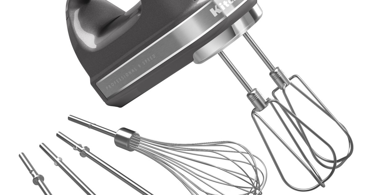 KitchenAid 9-Speed Hand Mixer — SKU SB-C83FBB-3FD9F1AC49E0B4 Cream