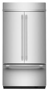 KitchenAid 24.2 Cu. Ft. 42"" Built-In French Door Bottom Mount Refrigerator with Platinum Interior