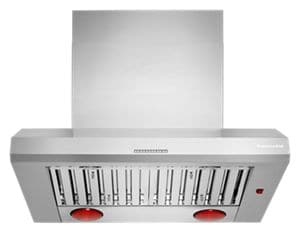 KitchenAid 36" 585 or 1170 CFM Motor Class Commercial-Style Wall-Mount Canopy Range Hood — SKU SB-C83FBB-DD342DAFEAB445 Dish