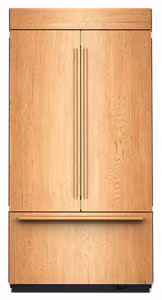 KitchenAid 24.2 Cu. Ft. 42" Built-In Panel-Ready French Door Bottom Mount Refrigerator with Platinum Interior