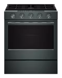 KitchenAid 5.0 Cu. Ft. Smart Slide-in Gas Range with Convection Cooking Modes and 2-in-1 Burner Rack