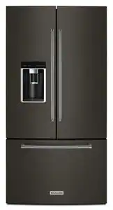 KitchenAid 23.8 cu. ft. 36" Counter-Depth French Door Platinum Interior Refrigerator with PrintShield Finish