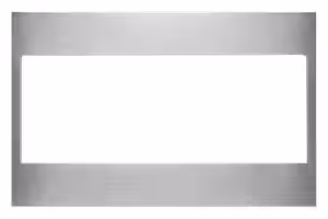 Unbranded Built-In Low Profile Microwave Standard Trim Kit, Stainless Steel