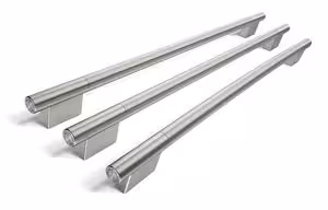 KitchenAid Stainless Steel Handle Hardware Accessory Kit for KitchenAid French Door Refrigerator