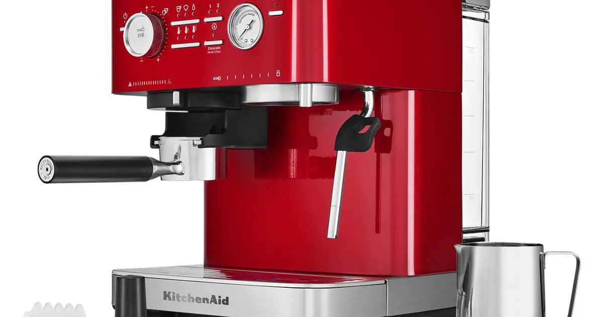 KitchenAid Semi Automatic Espresso Machine with Burr Grinder — SKU SB-C83FBB-41BC4EBF29A2A5