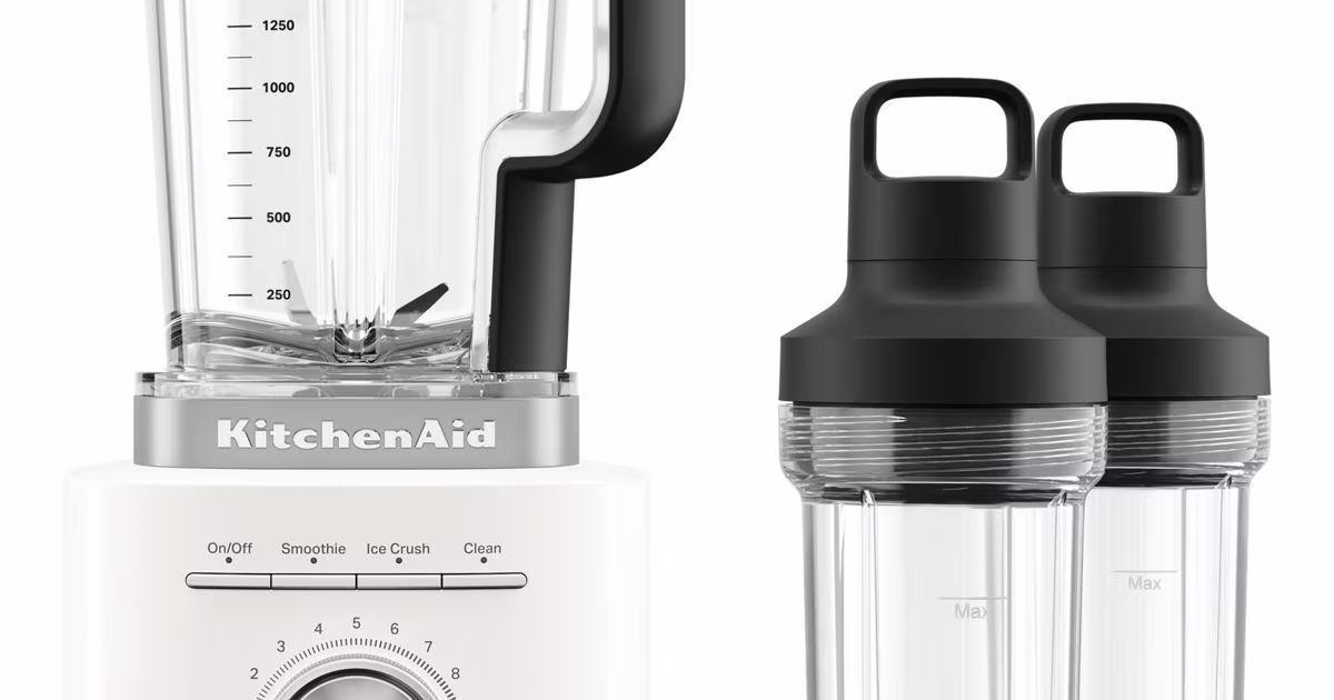 KitchenAid Pure Power Blender with 2 Personal Blending Jars — SKU SB-C83FBB-9DF3DCF75E6F09