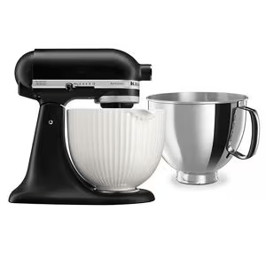KitchenAid Artisan Series 5-Quart Tilt-Head Stand Mixer and Column Ceramic Bowl Bundle — SKU SB-C83FBB-10EF9E5B9E275D