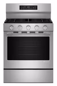 KitchenAid 5.0 Cu. Ft. Smart Freestanding Gas Range with Convection Cooking Modes — SKU SB-C83FBB-4431E2E7F83CCE