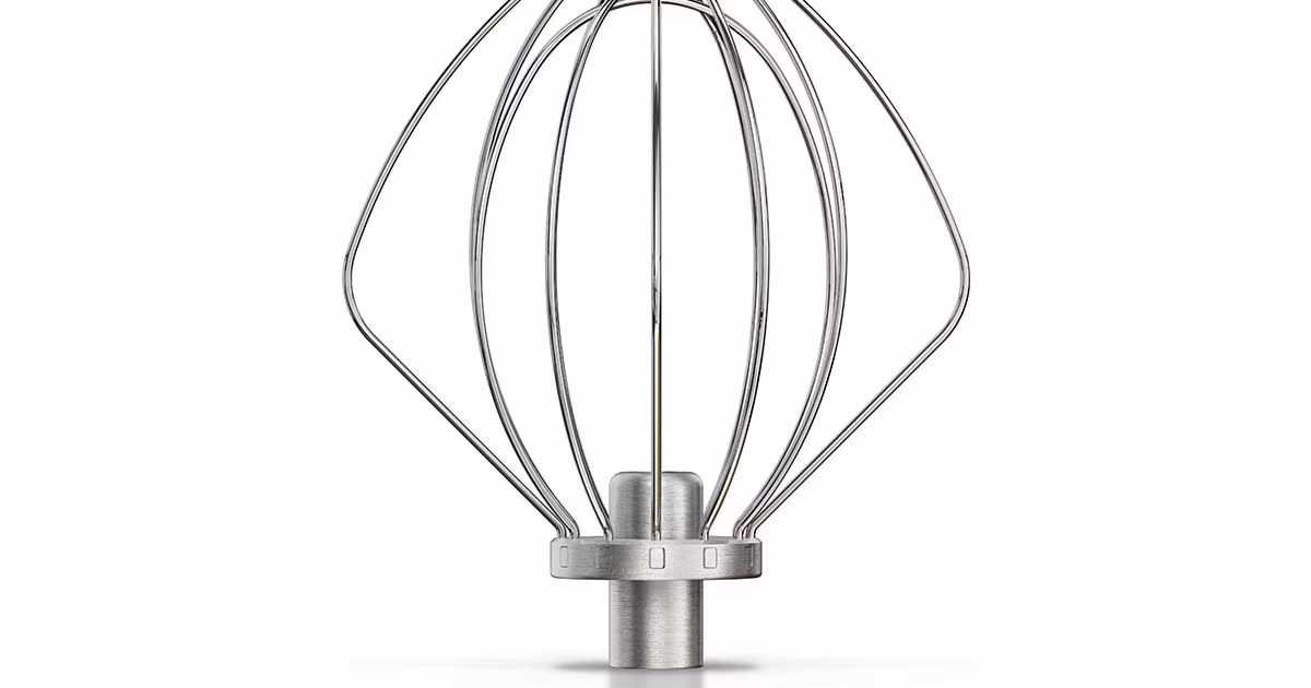 KitchenAid Durable stainless steel wire whip for select KitchenAid tilt-head stand mixers