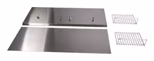 Unbranded 48" Range Hood Backsplash Kit with Shelf
