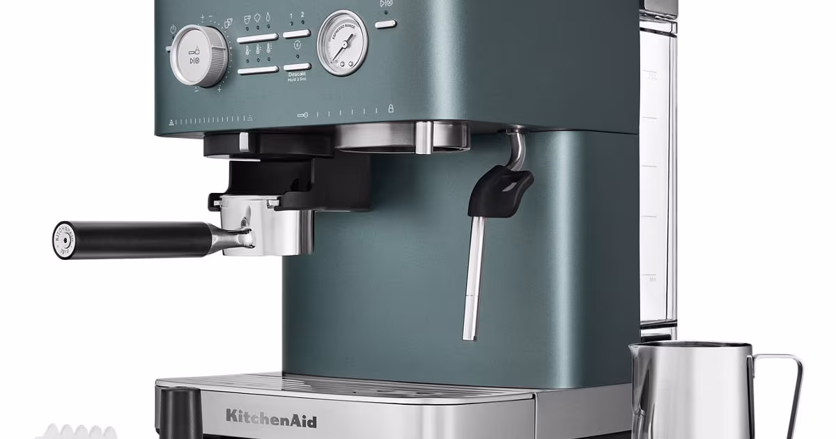 KitchenAid Semi Automatic Espresso Machine with Burr Grinder — SKU SB-C83FBB-C17CA8768AAF68