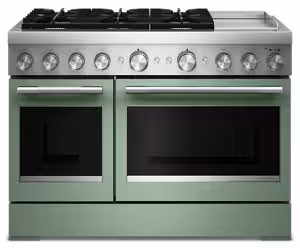 KitchenAid 48-Inch 6 Burner Commercial-Style Dual Fuel Range with Griddle — SKU SB-C83FBB-05F5E9EB99989F