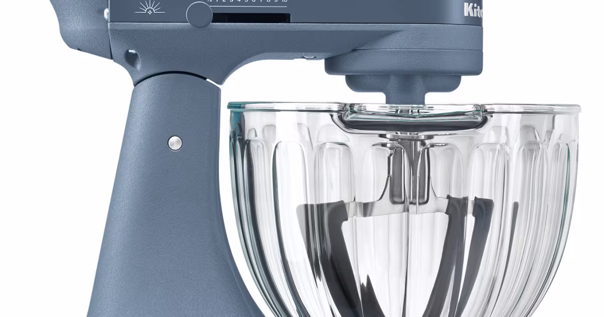 KitchenAid 2026 Design Series Luminaire Tilt-Head Stand Mixer Glass