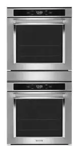 KitchenAid 24" Smart Double Wall Oven with True Convection Rack