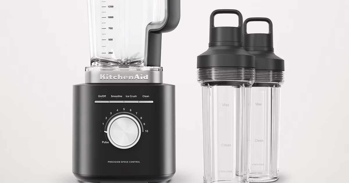 KitchenAid Pure Power Blender with 2 Personal Blending Jars — SKU SB-C83FBB-1A8CDF19102FEF