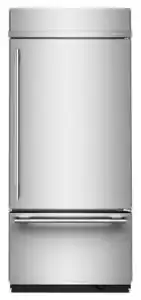 KitchenAid 20.8 Cu. Ft. 36" Built-In Bottom Mount Refrigerator with Platinum Interior — SKU SB-C83FBB-2E888AF769D51D
