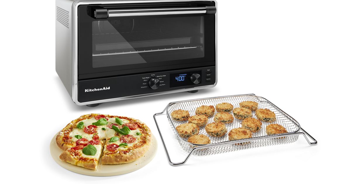 KitchenAid Digital Countertop Oven with Pizza and Air Fry — SKU SB-C83FBB-1350653B4193AE Basket