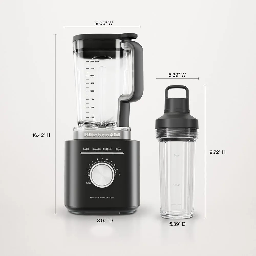 KitchenAid Pure Power Blender with Personal Blending Jar — SKU SB-C83FBB-BEA1E4A3D81E12 - Image 8