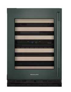 KitchenAid 24" Undercounter Wine Cellar with Full-Extension Wood-Front Racks — SKU SB-C83FBB-6EA8DBDB50B81B