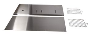 Unbranded 36" Range Hood Backsplash Kit with Shelf