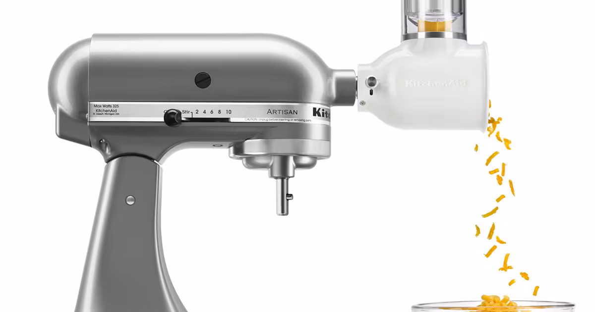 KitchenAid Artisan Series 5 Quart Tilt-Head Stand Mixer with Fresh Prep Slicer/Shredder Attachment — SKU SB-C83FBB-00ED090DB517B8