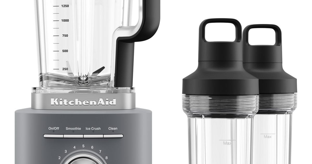 KitchenAid Pure Power Blender with 2 Personal Blending Jars — SKU SB-C83FBB-EE304A6CC5DA5D