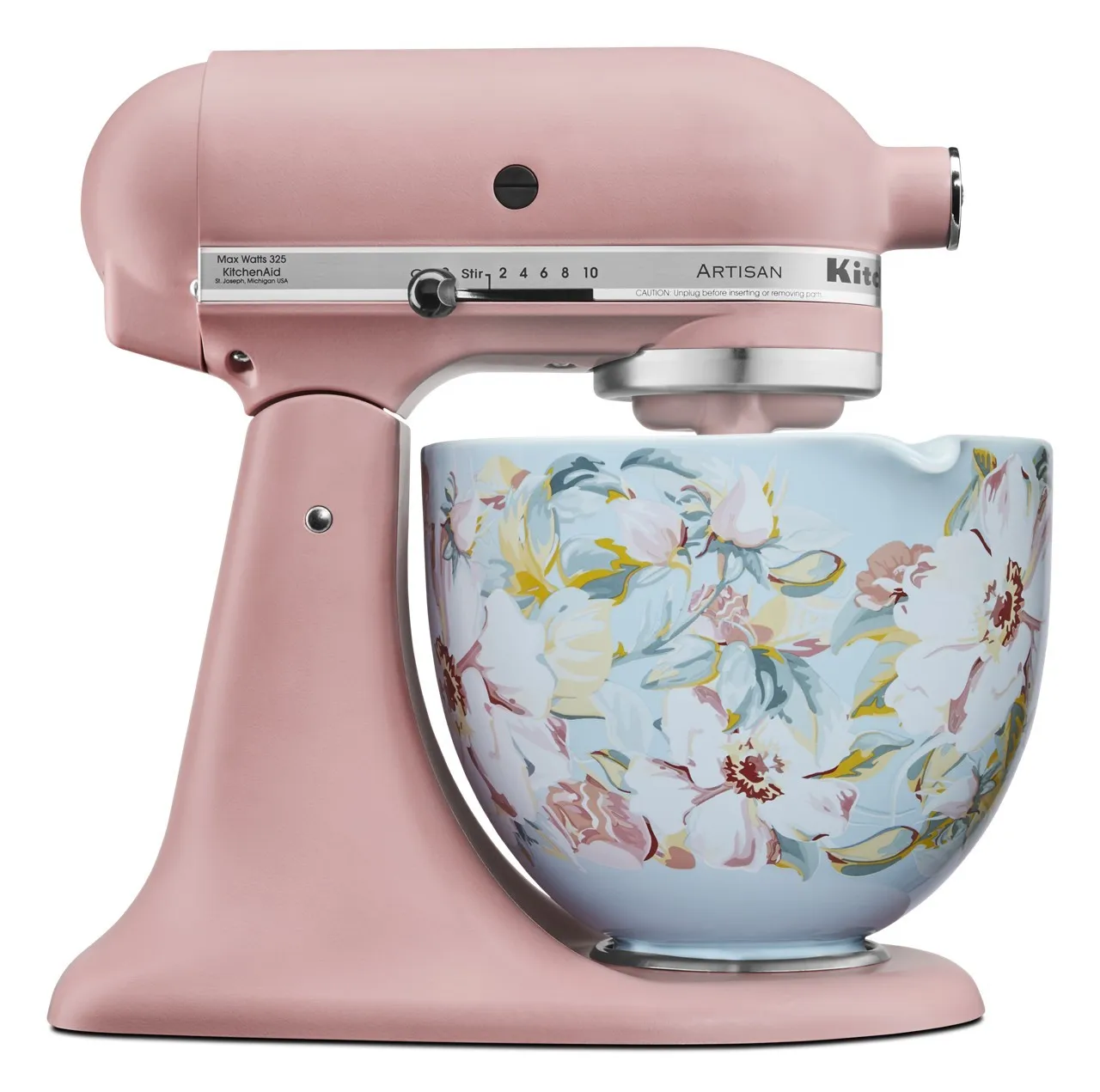 KitchenAid 5 QUART TILT-HEAD STAND MIXER WITH WHITE GARDENIA CERAMIC BOWL — SKU SB-C83FBB-A95DD52B0D1A3D