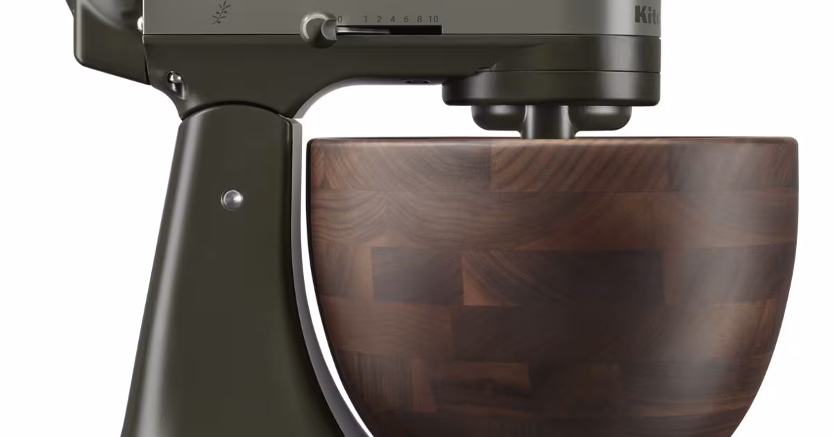 KitchenAid Design Series Evergreen Tilt-Head Stand Mixer Bowl