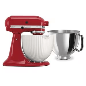 KitchenAid Artisan Series 5-Quart Tilt-Head Stand Mixer and Column Ceramic Bowl Bundle — SKU SB-C83FBB-643862A637D93B