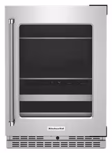 KitchenAid 24" Beverage Center with Glass Door and Metal-Front Racks — SKU SB-C83FBB-09AA989FD8EA60