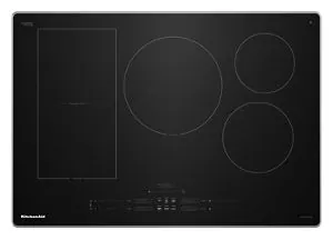 KitchenAid 30" Temp Cook Induction Cooktop with 5 Cooking Zones — SKU SB-C83FBB-07C2C707E1F7DE Pan