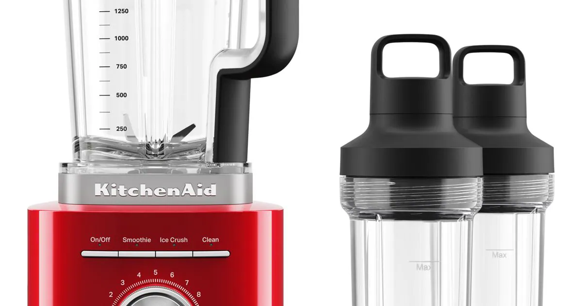 KitchenAid Pure Power Blender with 2 Personal Blending Jars — SKU SB-C83FBB-B6083B4C510782