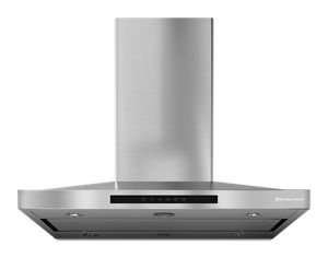 KitchenAid 36" Island-Mount, 3-Speed Canopy Hood