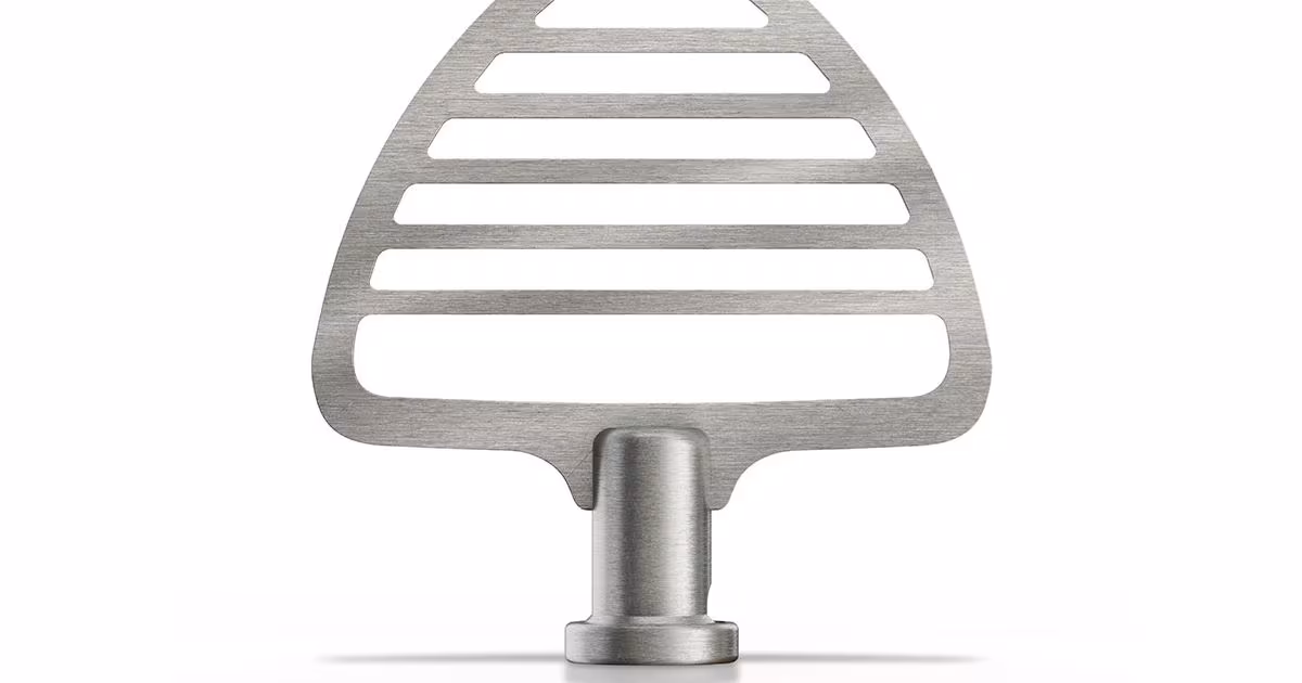 KitchenAid Durable stainless pastry beater for select KitchenAid tilt-head stand mixers