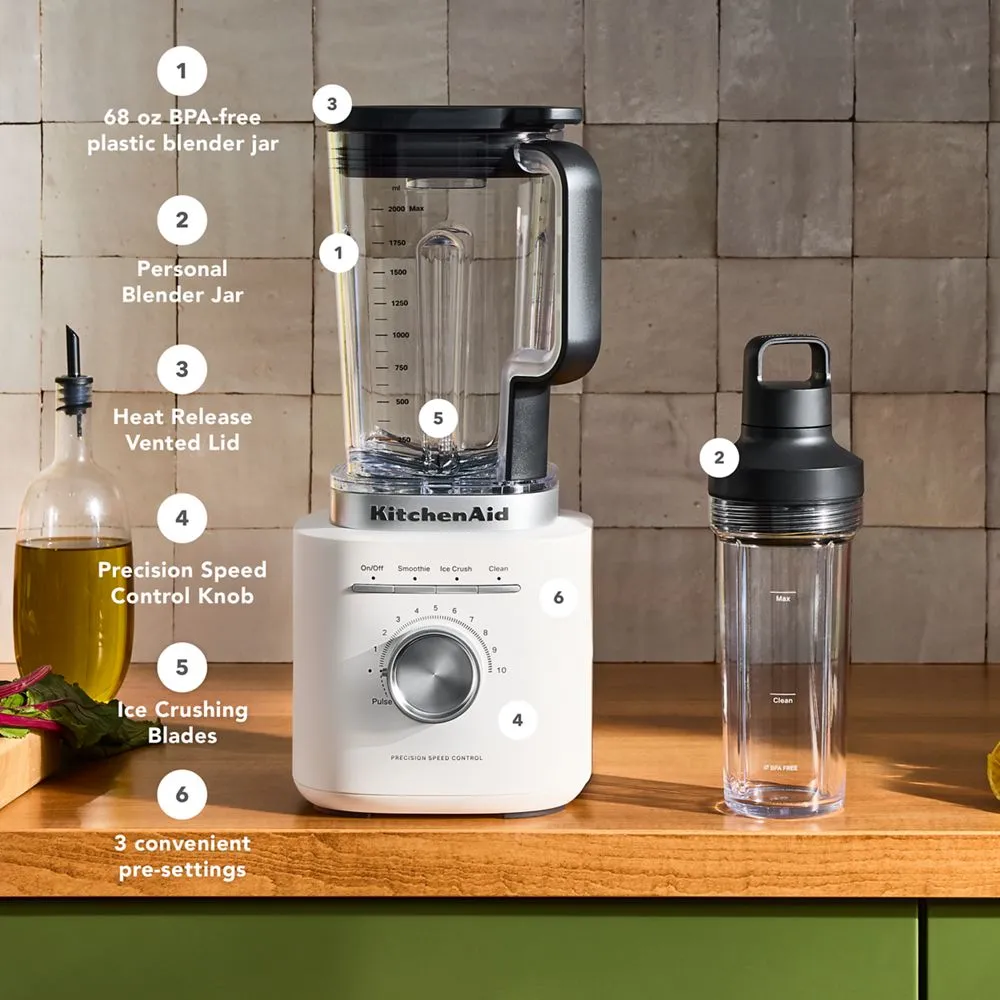 KitchenAid Pure Power Blender with Personal Blending Jar — SKU SB-C83FBB-C82F30E73ABE3E - Image 7