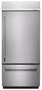 KitchenAid 20.9 Cu. Ft. 36" Width Built-In Stainless Bottom Mount Refrigerator with Platinum Interior Design — SKU SB-C83FBB-AC9FFA0743E34B Basket