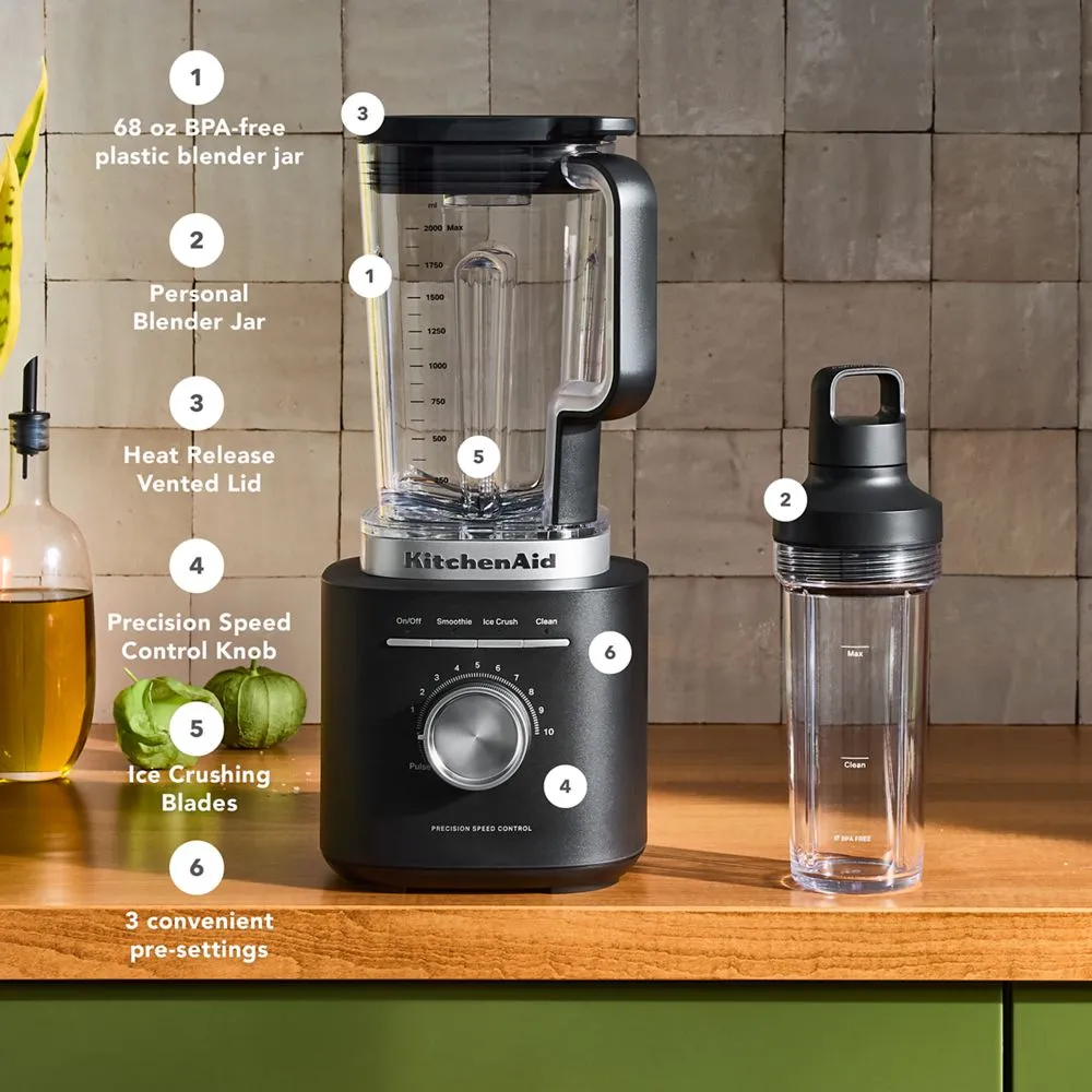 KitchenAid Pure Power Blender with Personal Blending Jar — SKU SB-C83FBB-BEA1E4A3D81E12 - Image 7