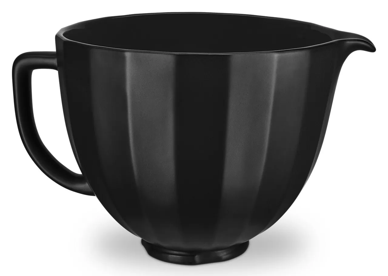 KitchenAid 5 QUART TILT-HEAD STAND MIXER WITH BLACK SHELL CERAMIC BOWL — SKU SB-C83FBB-9B0A318A0AEC2B - Image 4