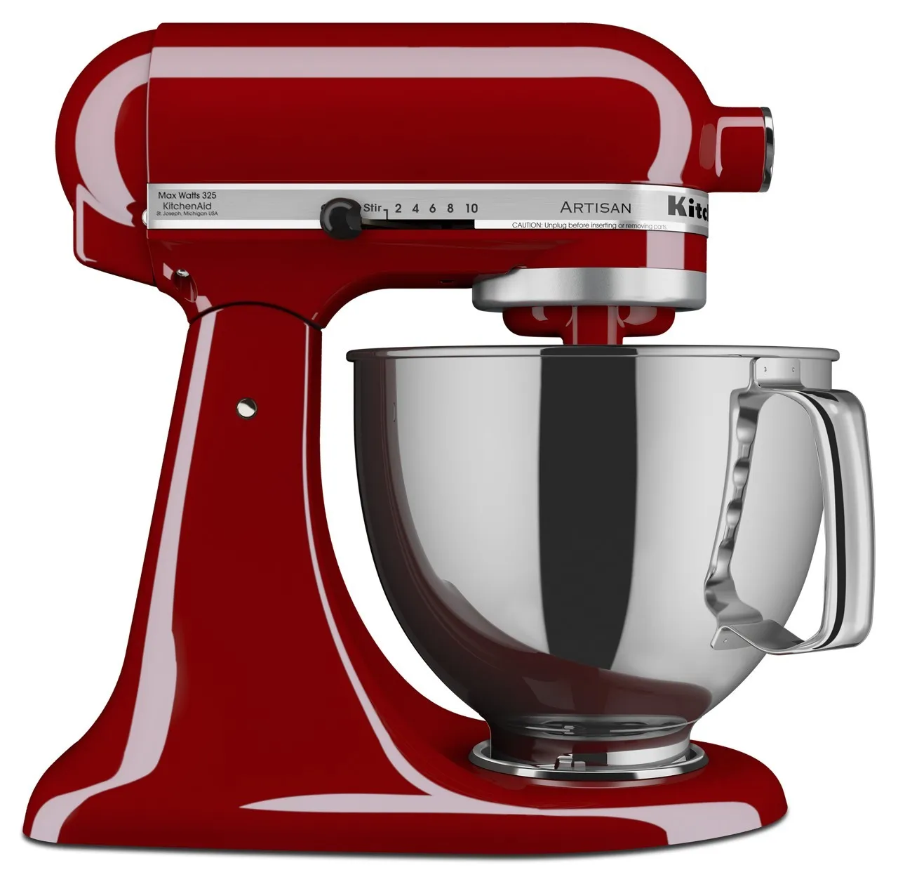 KitchenAid 5 QUART TILT-HEAD STAND MIXER WITH POPPY CERAMIC BOWL — SKU SB-C83FBB-EAC59688E712E3 - Image 4