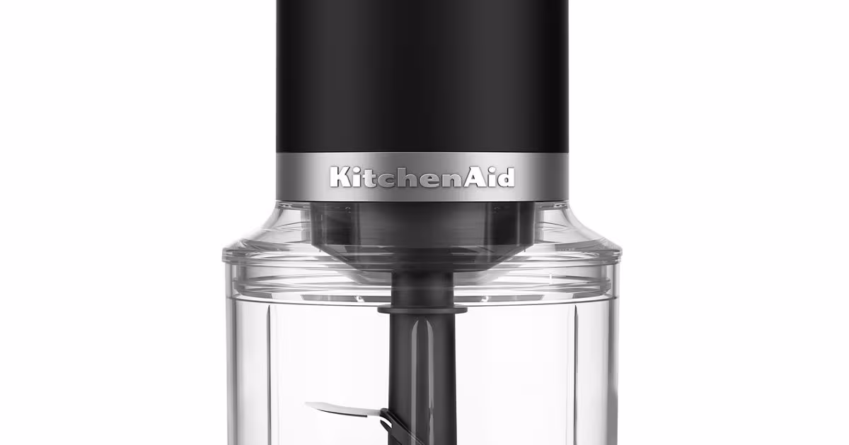 KitchenAid battery included – Go Cordless Top Down Chopper Bowl