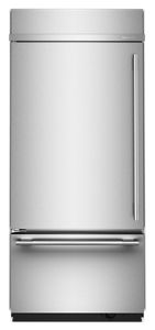 KitchenAid 20.8 Cu. Ft. 36" Built-In Bottom Mount Refrigerator with Platinum Interior — SKU SB-C83FBB-5D22FEC583B121