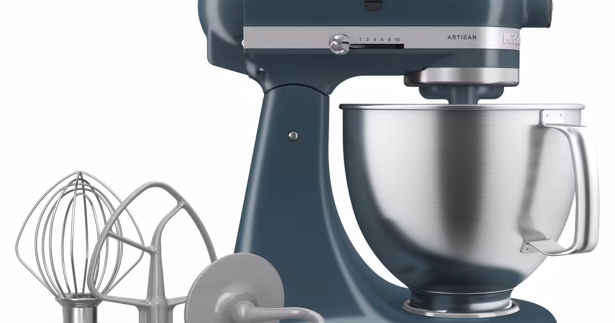 KitchenAid Head Stand Mixer With Brushed Stainless Steel Bowl – 5 Quart Tilt — SKU SB-C83FBB-D393BC938E333F Grinder